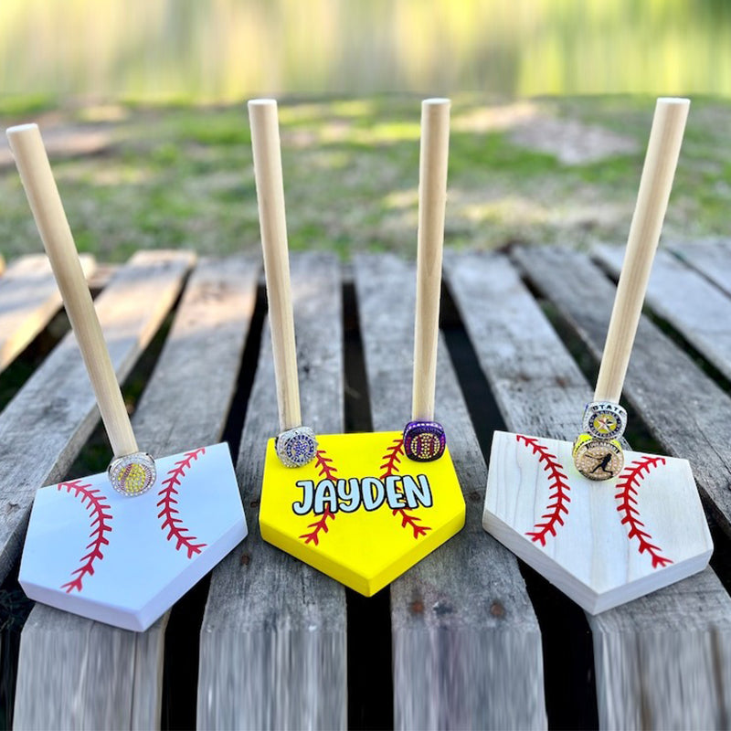 Baseball Ring Display Baseball Ring Holder Custom Baseball Display