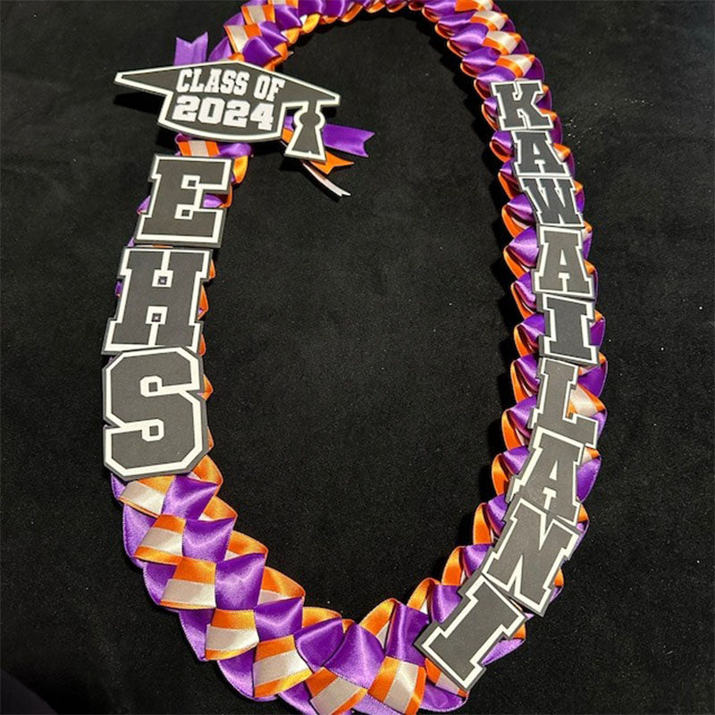 Graduation Lei  Custom All colors Class of 2026 Graduation class