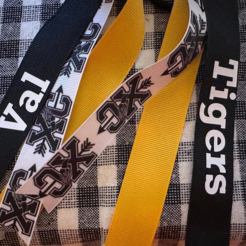 Custom Cross Country Ribbons, Personalized Sports Team Ribbon