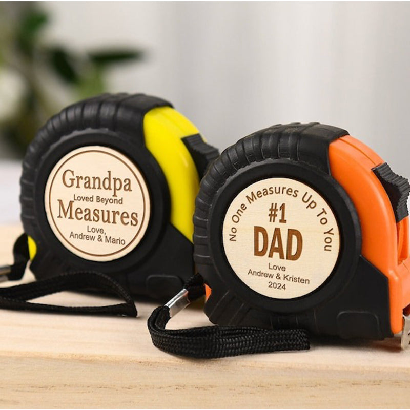 Personalised Father's Day Gift for Dad Daddy Grandad Nobody Measures Up Immeasurable