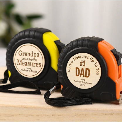 Personalised Father's Day Gift for Dad Daddy Grandad Nobody Measures Up Immeasurable