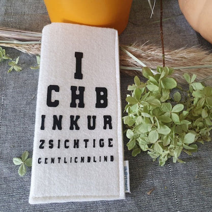 Glasses Case with Slogan for Glasses, Reading Glasses, Sunglasses for Teachers