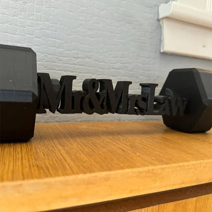 Personalized full size Dumbbell