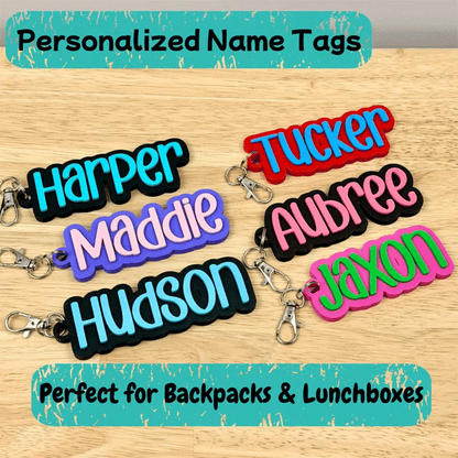 Personalized Soccer Football  Basketball  Name Keychain | Backpack Tags, Bag Tag