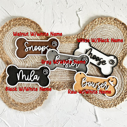 Personalized Dog Name Plate, Kennel Name Sign, Dog Crate Name Plaque