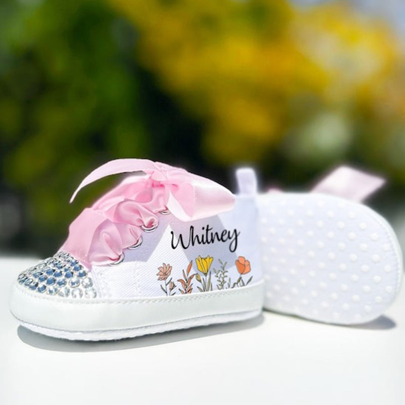 Personalized Baby Unique Shoes Baby Shower Gift