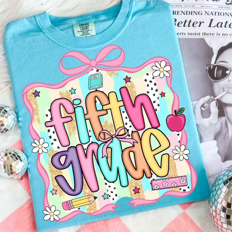 Preppy Pre-K Shirt Back To School Shirt, Personalized Hello Pre-k Tee