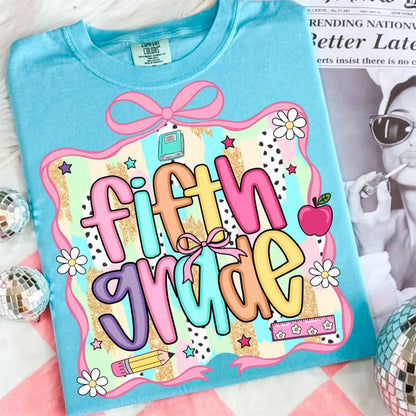 Preppy Pre-K Shirt Back To School Shirt, Personalized Hello Pre-k Tee