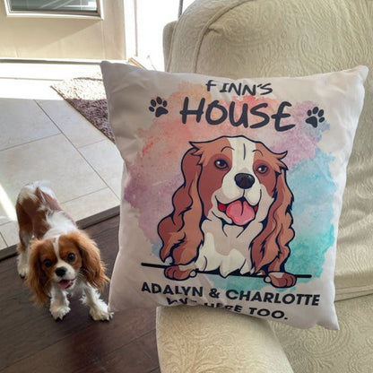 Personalized Pillows, Custom Gift for Dog Lovers