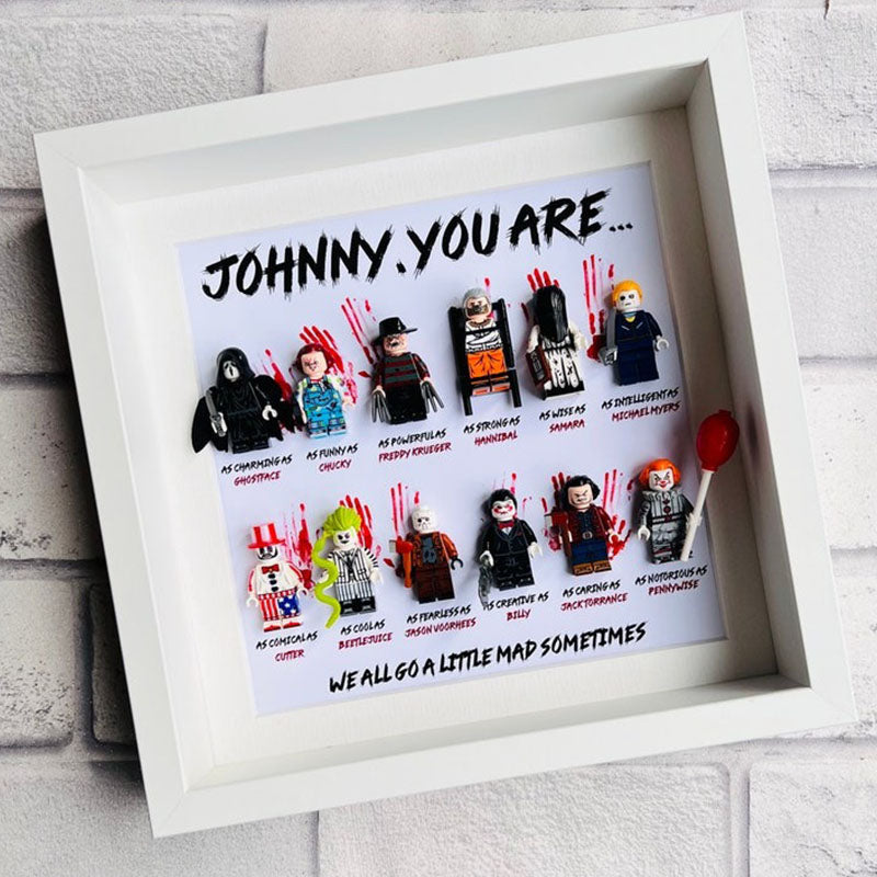 In This House We… Horror Gift Frame | Halloween Scary Movie Personalised Gift
