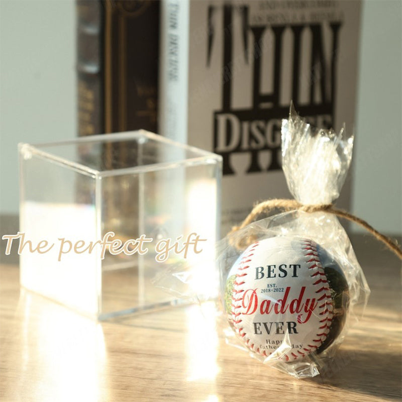 Custom Photo Baseball, Personalized Baseball, New Dad Gift