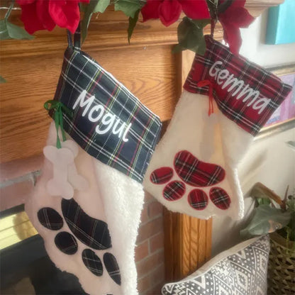 Personalized pet stocking, Blank pet stocking