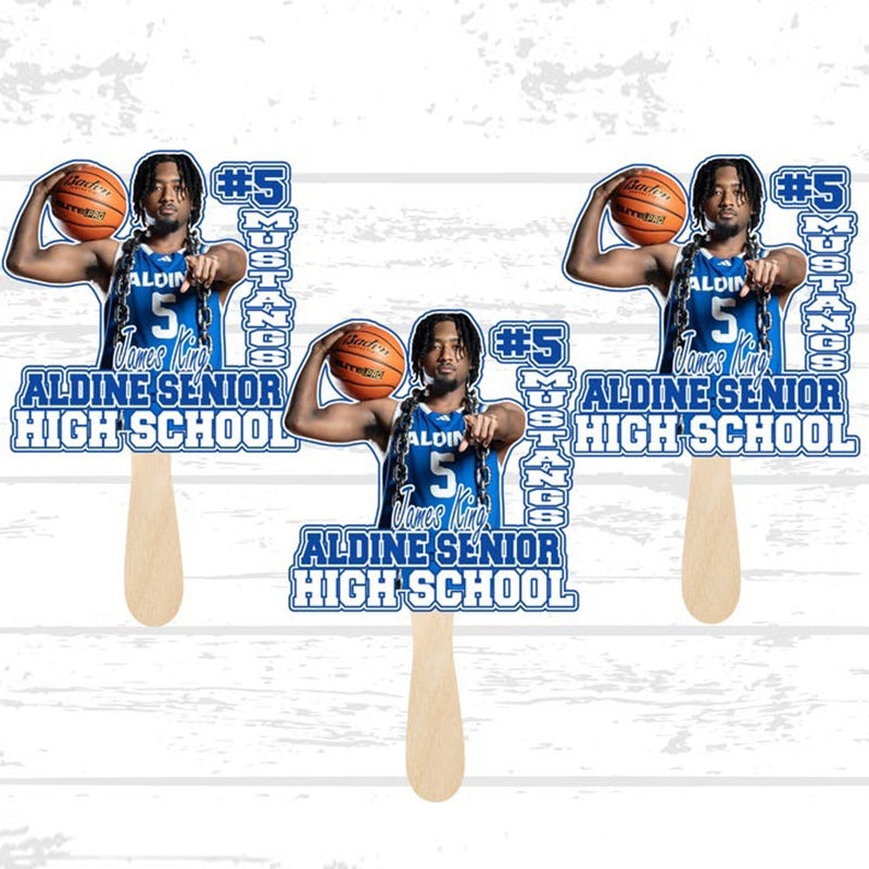 Personalized fan, custom handheld fan, homecoming game fan, sports fan,Graduation Gift