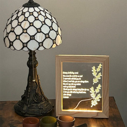 Personalized Hand-Written Letter Night Light - Mother's Day Gift Ideas
