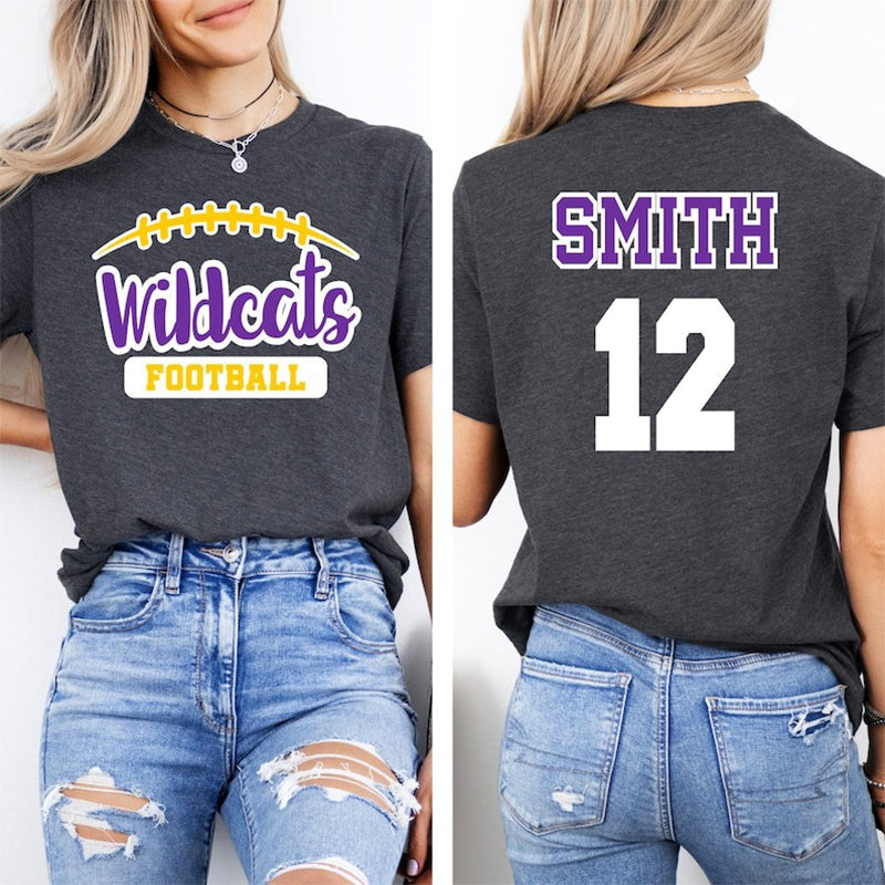 Custom Football Mascot Shirt, Personalized Football Team Shirt