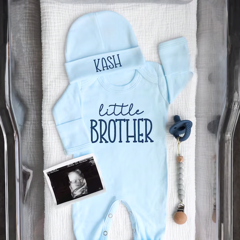 Little Brother Outfit Baby Boy Coming Home Outfit