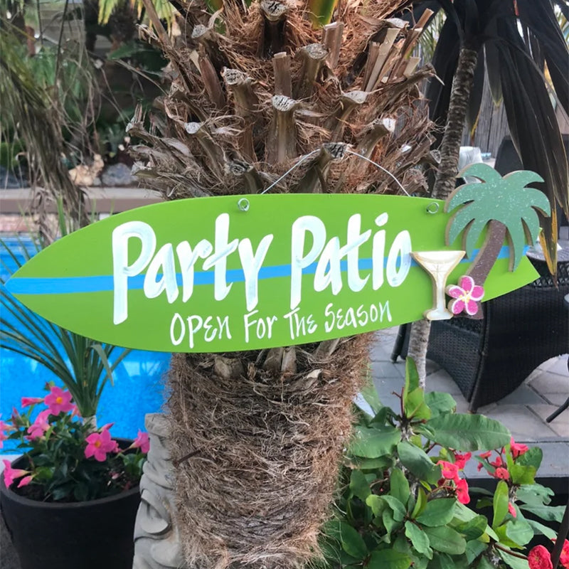 Handmade Surfboard Sign,Personalized