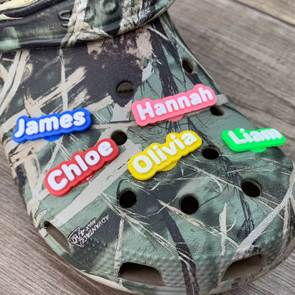 Custom Clog Charms Shoe Charms Name