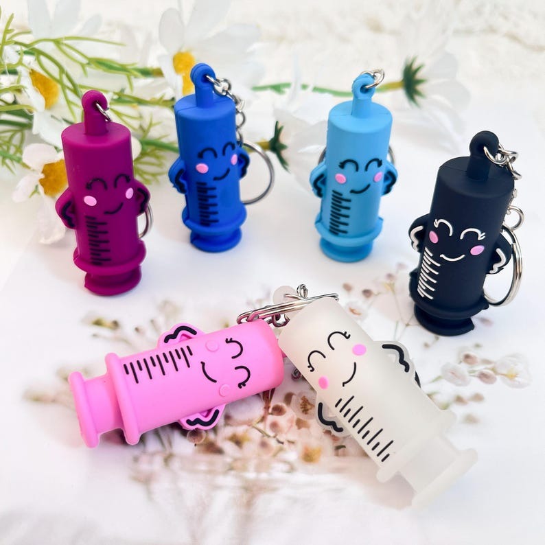 Personalized Ampoule opener breaker Syringe. Cute Nurse and Paramedic Ampule Openers