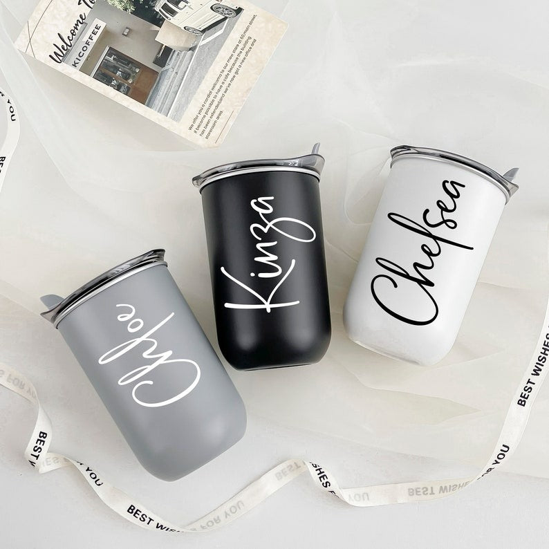 Travel Mug Coffee Mug Personalized Travel Mug Bridesmaid Coffee Mug