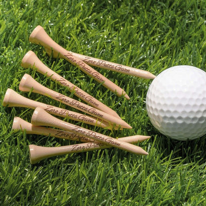 Custom Golf Tees, Bulk Engraved Golf Tees