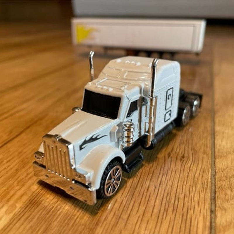 Personalized Toy Truck With Child Name