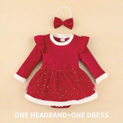 Christmas Baby Girl Tutu|Baby Girl Outfit|First Christmas Baby Outfit