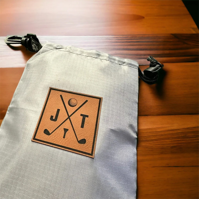 Personalized Golf Valuables Pouch - Golf Tee Bag