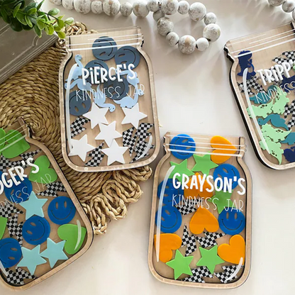 Kindness Jar Set | Reward Jar Set | Personalized Jar with Tokens
