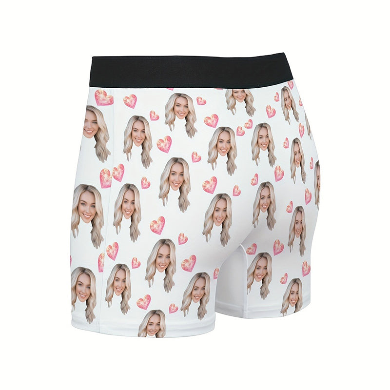 Men's Custom Boxer Briefs - Personalized Photo