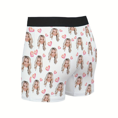 Men's Custom Boxer Briefs - Personalized Photo