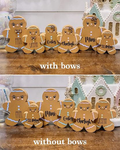 Personalized Gingerbread Block - Gingerbread Blocks