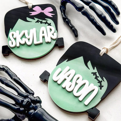Halloween Basket Tags / Eyeball Name Tags / Boo Basket Tags