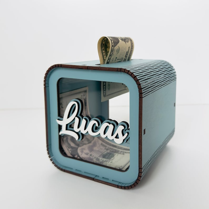 Personalized Piggy Bank, Kids Bank, Money Box, Name Piggy Bank