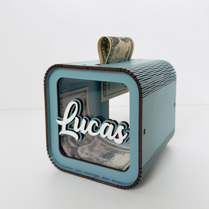 Personalized Piggy Bank, Kids Bank, Money Box, Name Piggy Bank