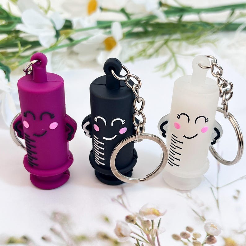 Personalized Ampoule opener breaker Syringe. Cute Nurse and Paramedic Ampule Openers
