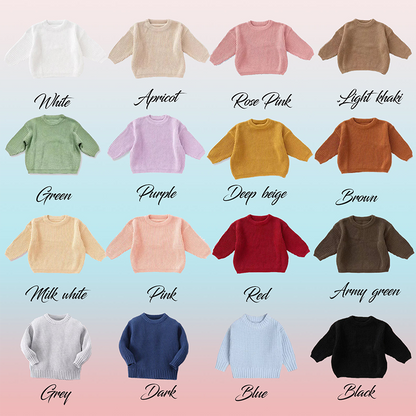 Baby/Toddler Customized Sports Teams Sweaters