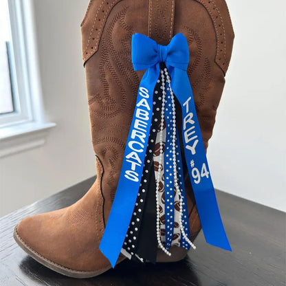 Boot ribbons, boot bows, boot accessories