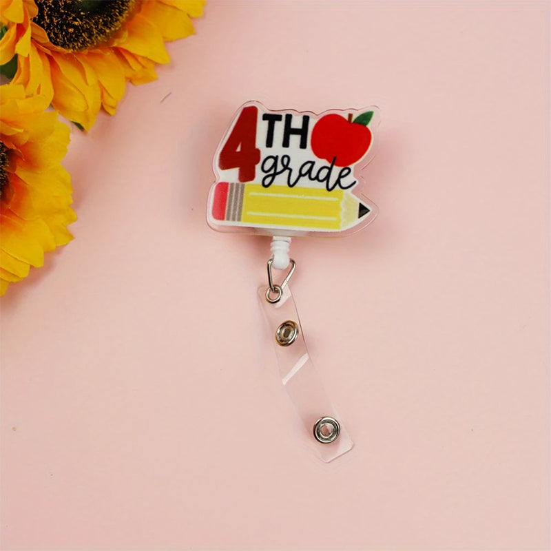 Back to Creative Apple Pencil Print Letter Grades Acrylic