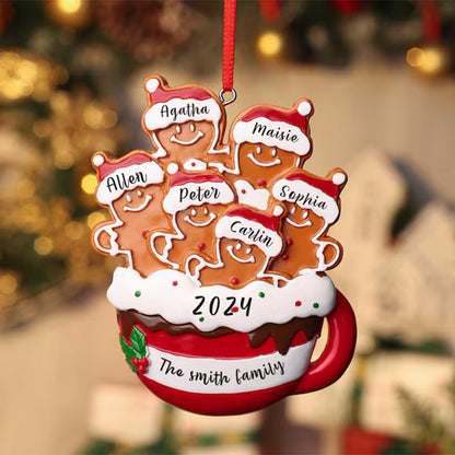 Personalized Resin Family Ornament