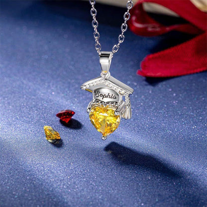 Personalized Grad Cap Pendant for  Graduation Gift