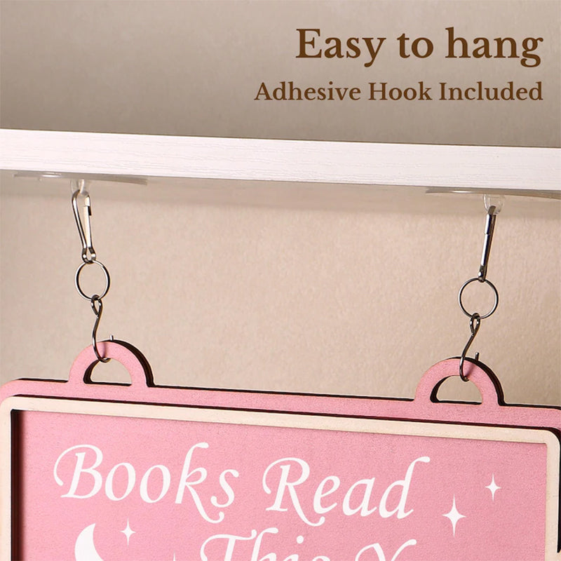Personalized Books Read Tracker - Books Read This Year