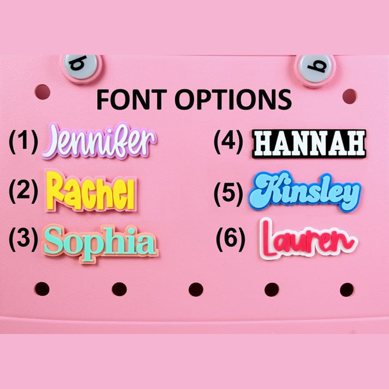 Customizable Name Tag For Bogg Bag