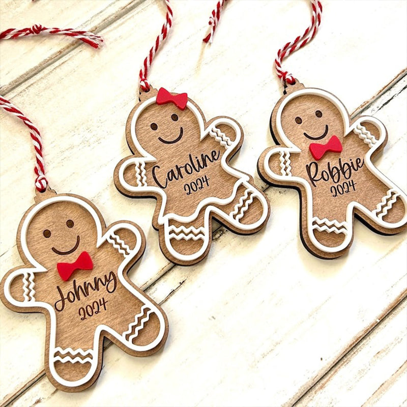 Personalized Gingerbread Ornament