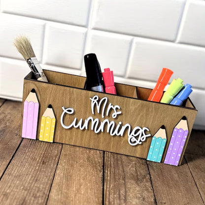 Teacher’s Gift Pencil Holder Desk Organizer