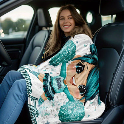 Custom Name Cheerleaders Blanket