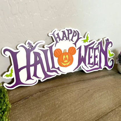 Nightmare Before Christmas Halloween Sign