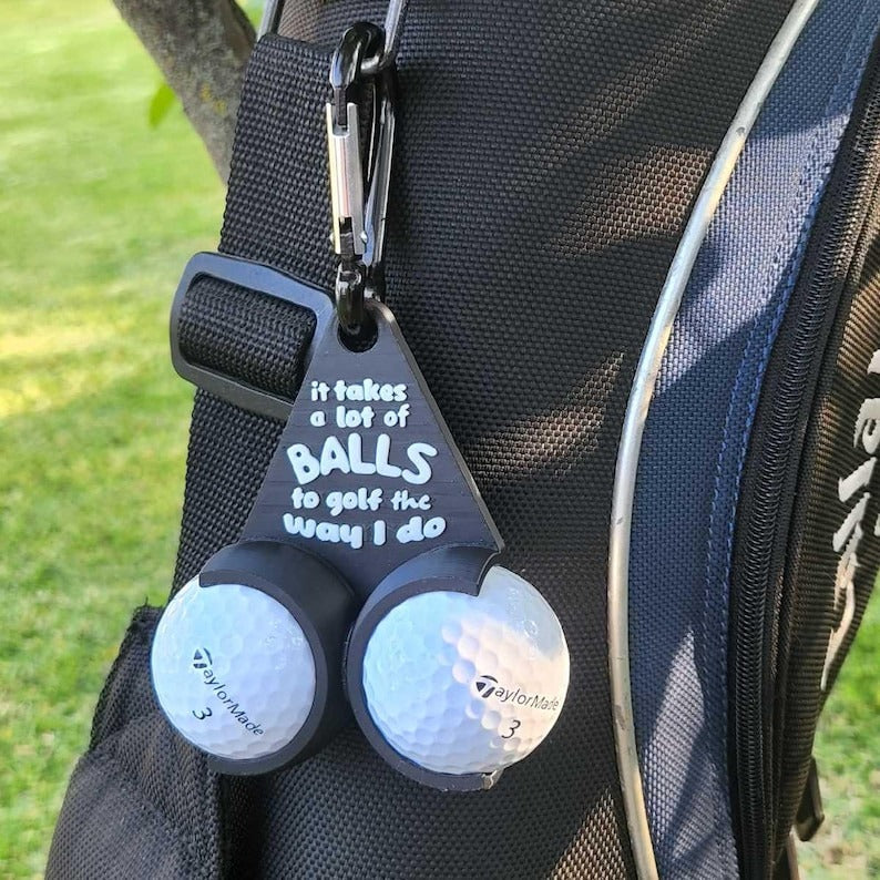 Personalized Funny Golf Ball Holder