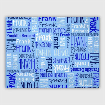 Custom Blanket with Name - Personalized Blanket - Name Blanket