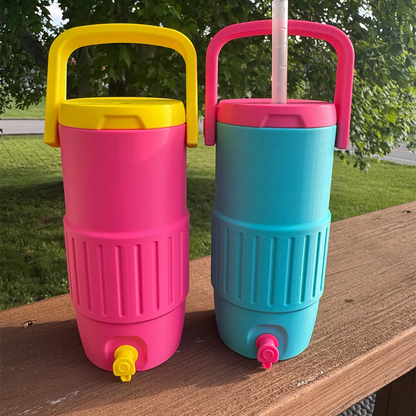 Slim Retro Water Cooler Can Holder for 12oz Energy Drinks